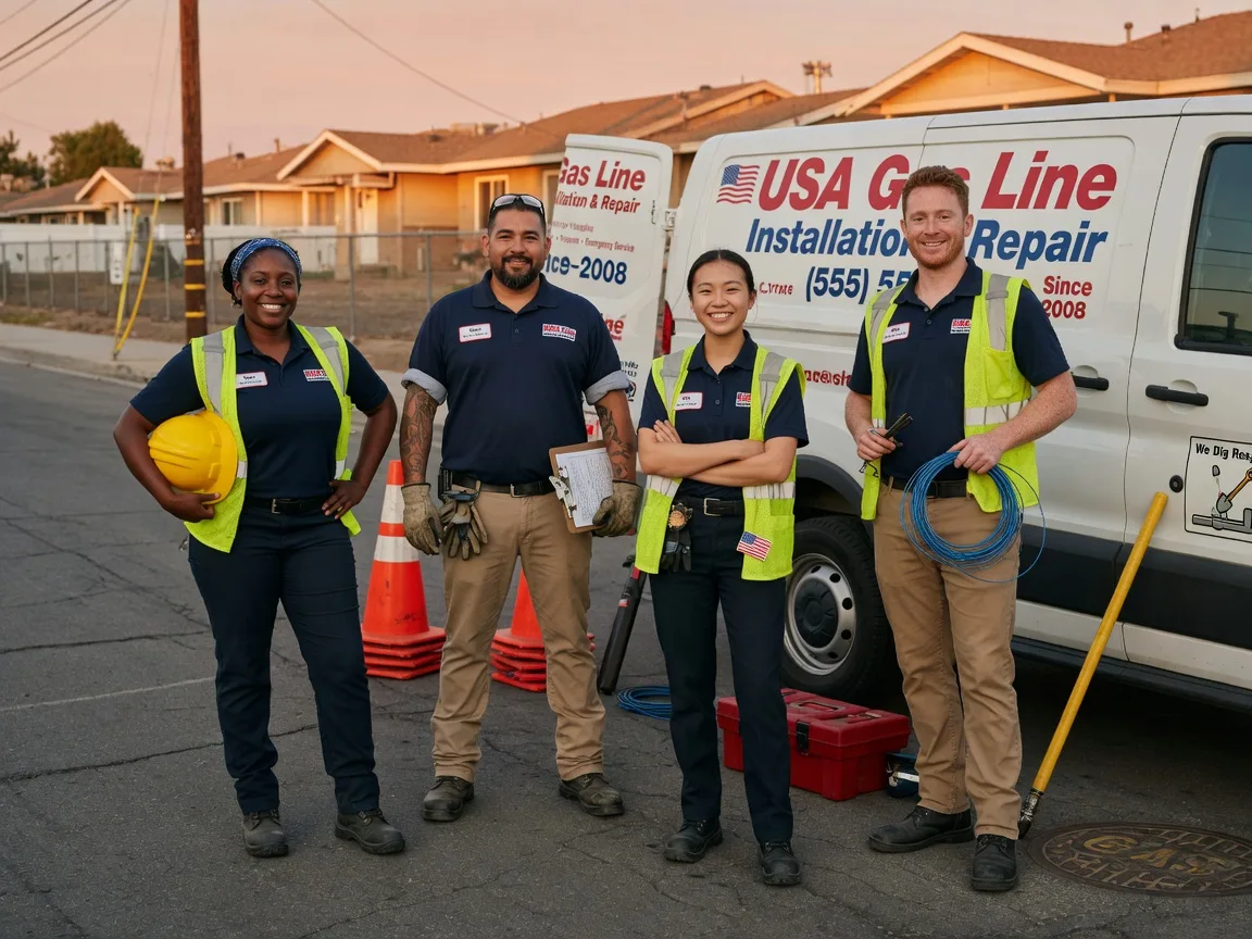 Gas Line Installation company in Blanchard, ID